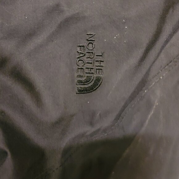 The North Face Black Goose Down HyVent Parka with Removable Faux Fur Hood Sz S-P - Picture 10 of 15